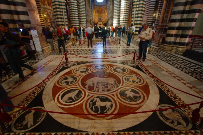Siena: Il Pavimento del Duomo di Siena