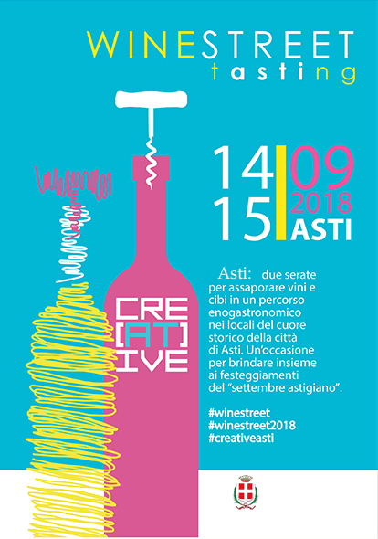 Asti, Rione San Secondo: 14-15/09 Wine Street
