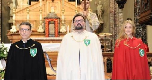 Palio di legnano, Contrada San Domenico: Video investitura Religiosa 2019