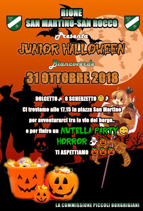 Palio di Asti, Rione San Martino-San Rocco: 31/10 “Junior Halloween”