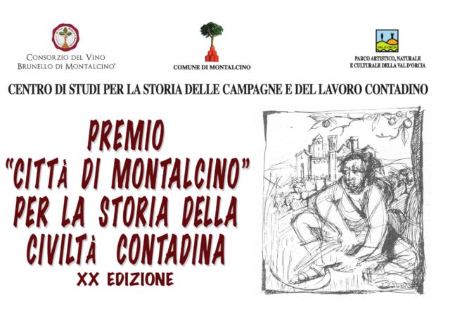 Provincia di Siena: Il Premio ”Città di Montalcino, per la storia della civiltà contadina” compie 20 anni
