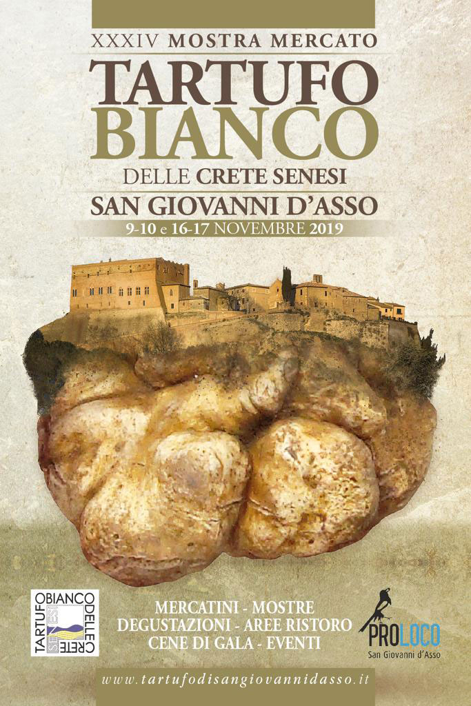 Provincia di Siena: Inizia  domani sabato 09/11 la Mostra Mercato del Tartufo Bianco di San Giovanni d’Asso