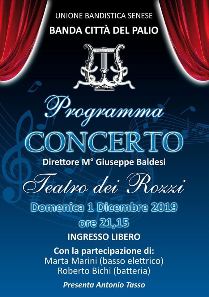 Siena: Si festeggia Sant’Ansano, domenica il concerto della Banda Città del Palio
