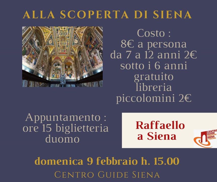 Siena: 09/02 Raffaello a Siena