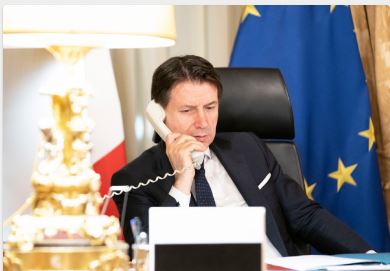 Italia: Colloquio telefonico Conte – Von der Leyen
