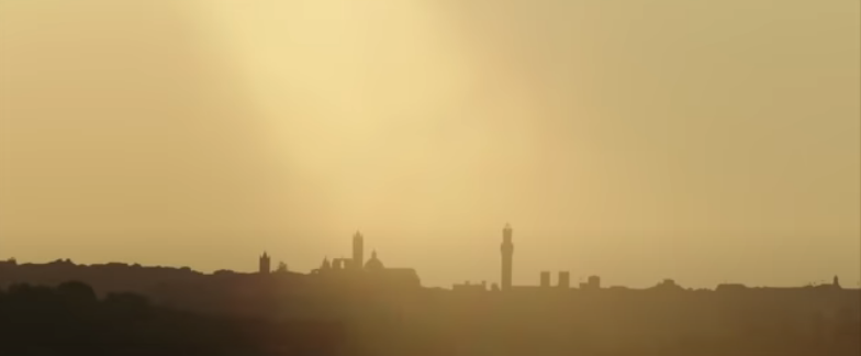 Siena: Il raggio verde per una nuova alba