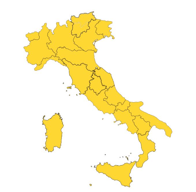 Italia, Covid-19, il ministro Speranza firma nuova Ordinanza: Tutta la nazione in zona gialla