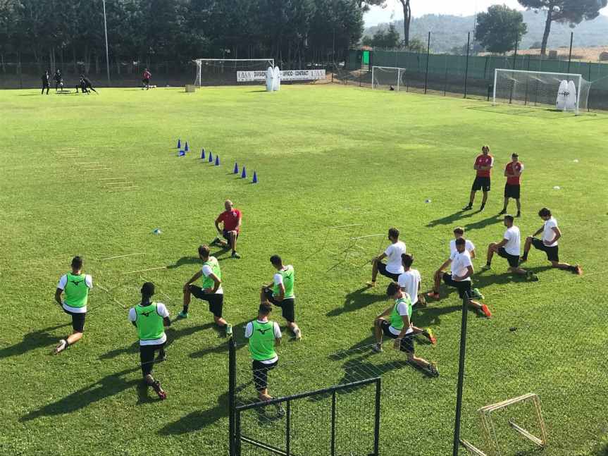 Siena, Acn Siena: Oggi 26/08 allenamento mattituino, rientra Amoruso Mora già al lavoro