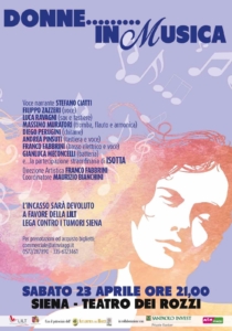 Siena: Ai Rozzi “Donne…in musica”, evento solidale per la Lilt Siena