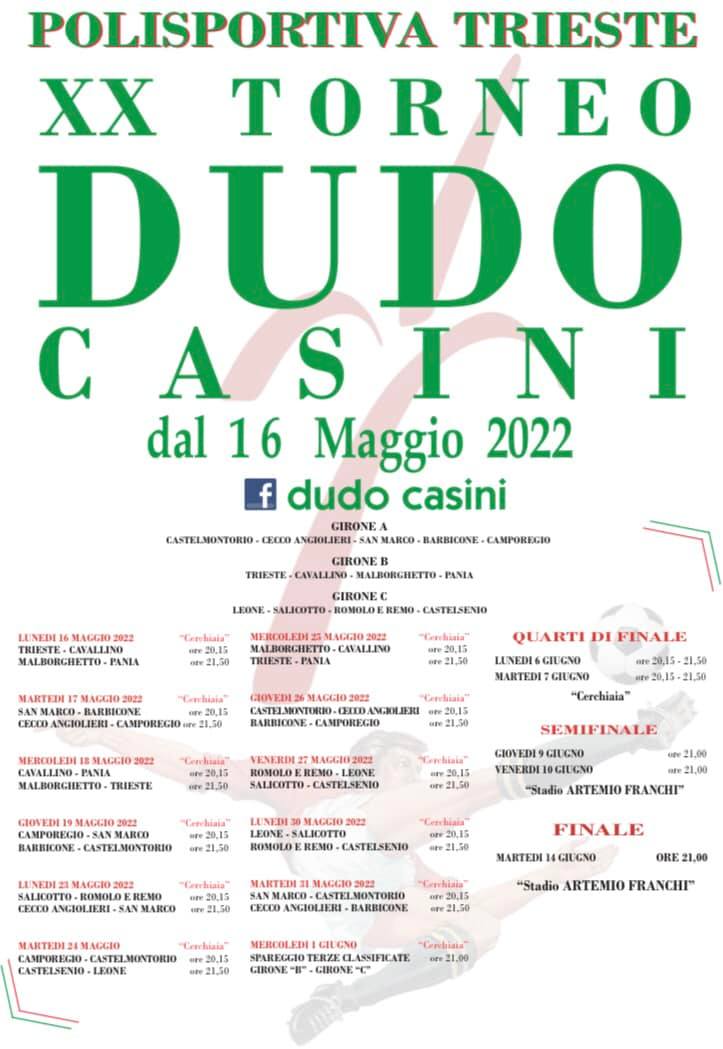 Siena, Contrada dell’Oca: Da lunedì 16/05 prende il via l’edizione numero XX del Torneo Dudo Casini
