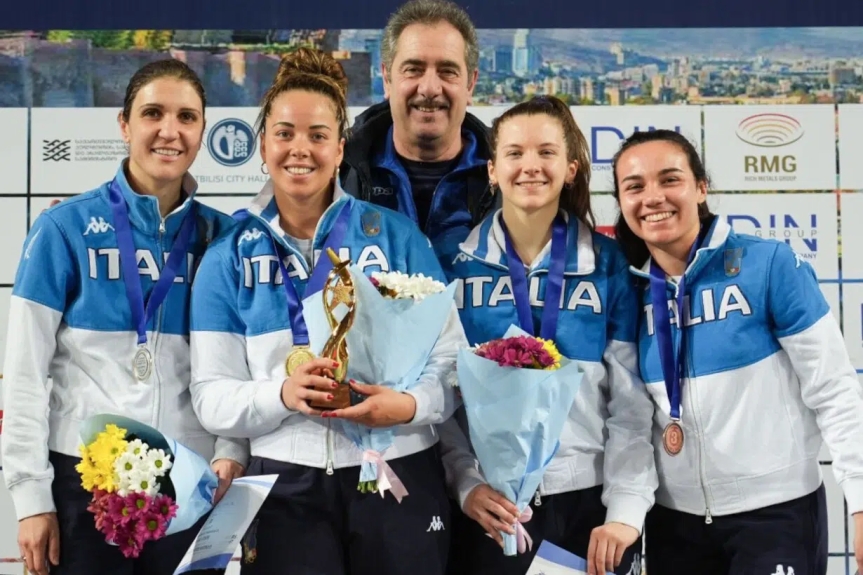 Siena, Trionfo dell’Italia del fioretto in Coppa del Mondo: Alice Volpi oro, tutto azzurro il resto del podio
