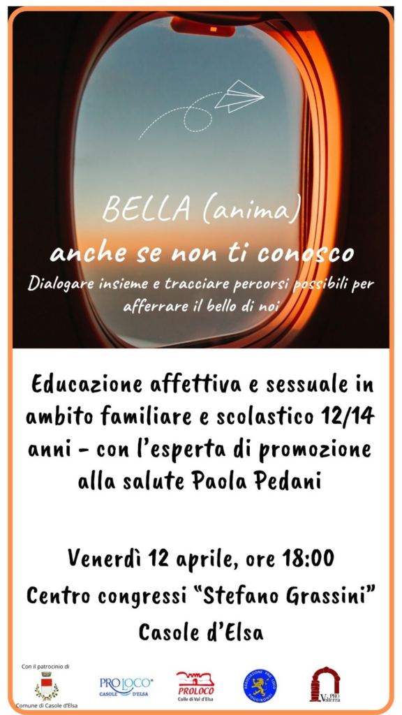 Provincia di  Siena: Pro Loco, educazione affettiva e sessuale a Casole d’Elsa