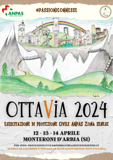 Provincia di Siena: Esercitazione OttaVia, rischio idrogeologico e ricerca dispersi