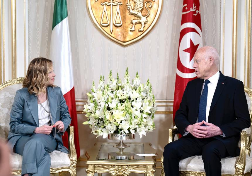 Italia: Visita del Presidente Meloni nella Repubblica Tunisina